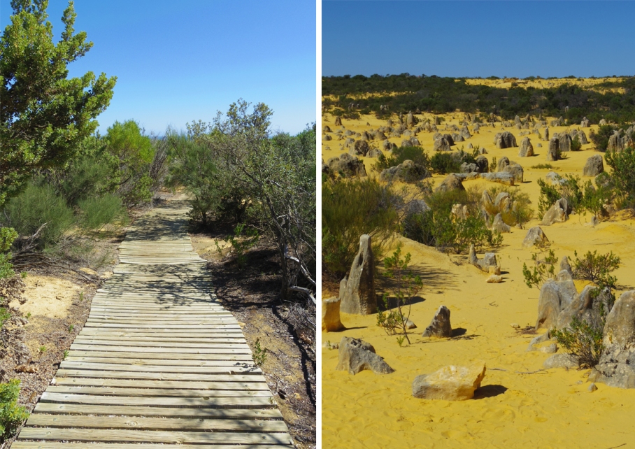 Blog un tour a deux voyage monde australie perth pinacles desert